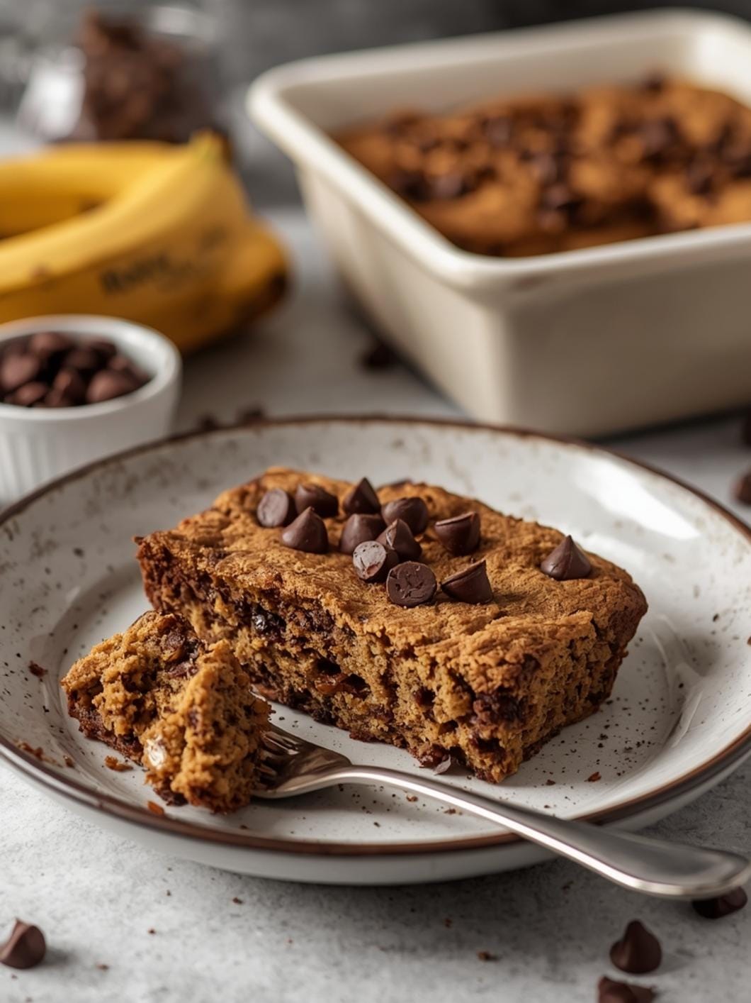 Moist Sourdough Chocolate Chip Banana Bread That's So Yummy