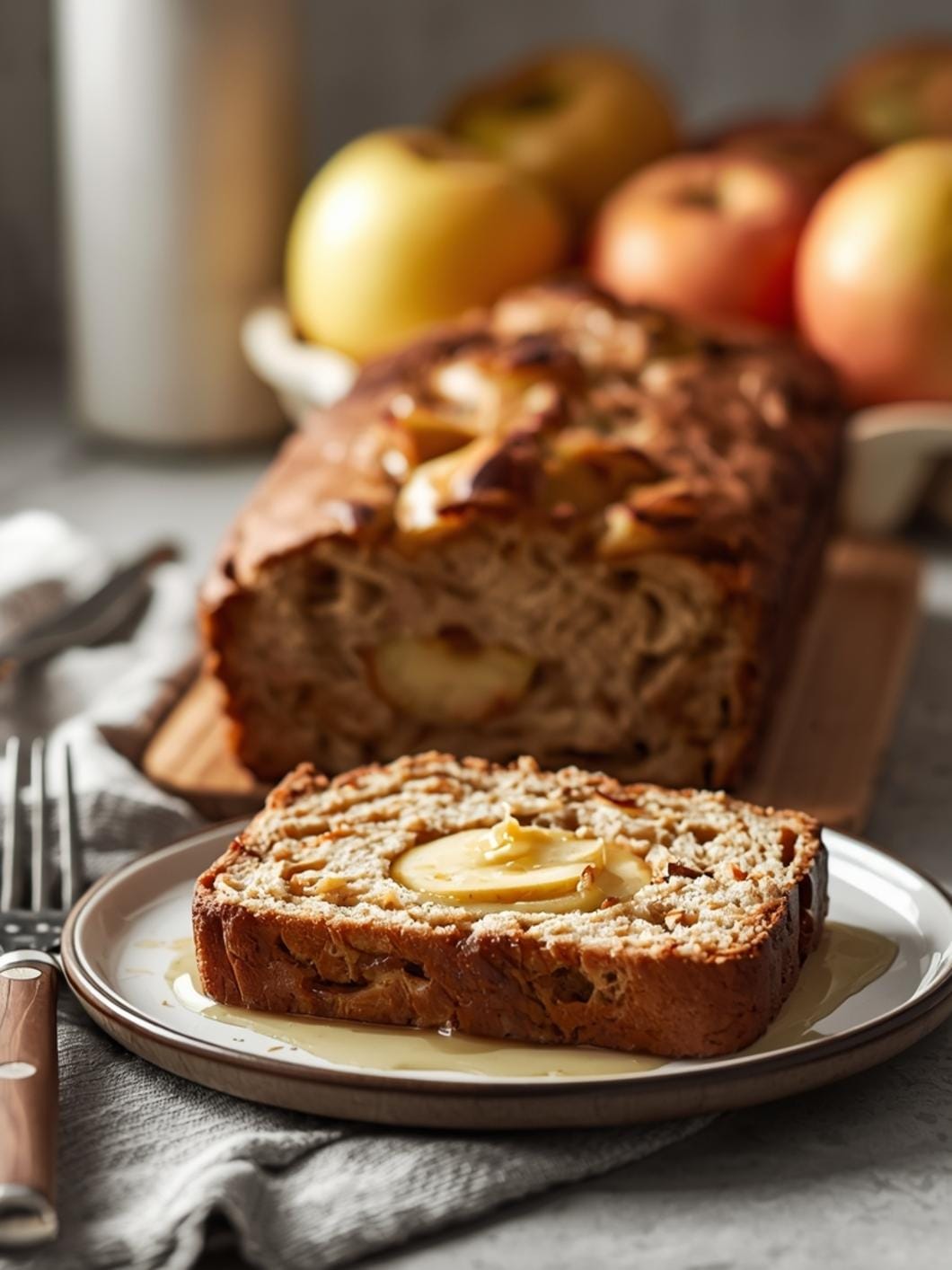Naturally Sweet Apple Sourdough Loaf for Fall Baking