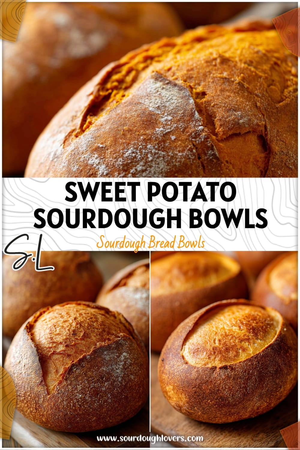 Sweet Potato Sourdough Bread Bowls for Fall Sourdough Recipes 14 Sweet Potato Sourdough Bread Bowls for Fall Sourdough Recipes