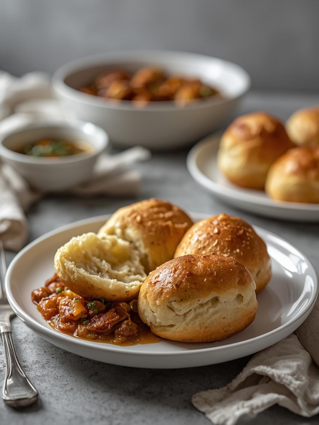 Overnight Sourdough Rolls: Soft & Fluffy Dinner Buns