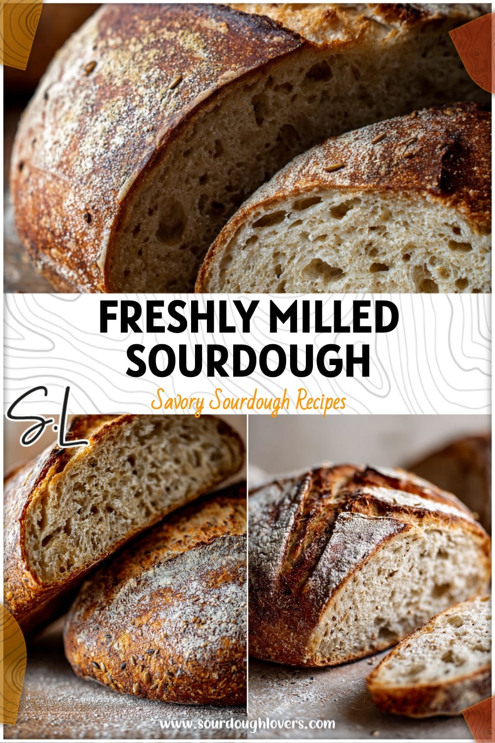 Rustic Multigrain Sourdough Batard: Freshly Milled Bread Recipe