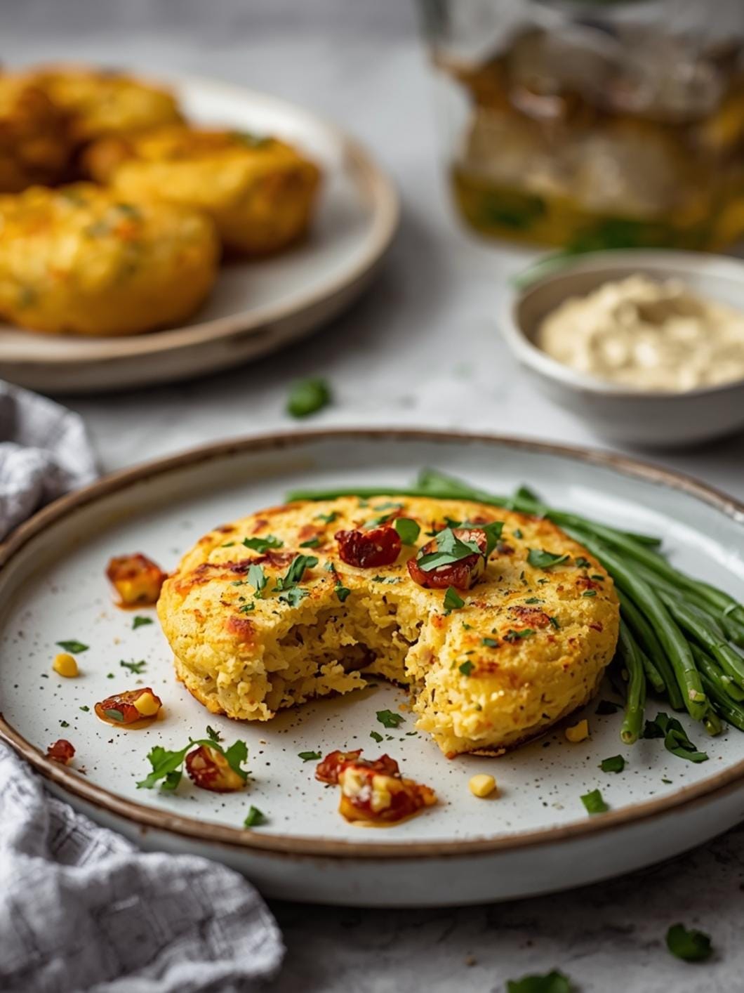 Savory Sourdough Discard Corn Cakes for Easy Snacking