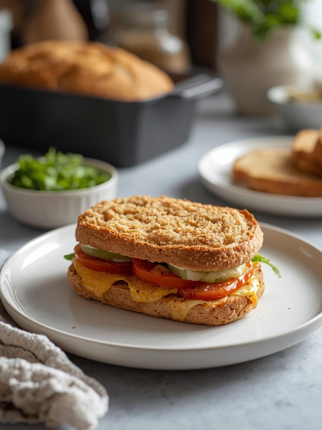 Soft Crumb Sourdough Sandwich Bread (Homemade & Easy)