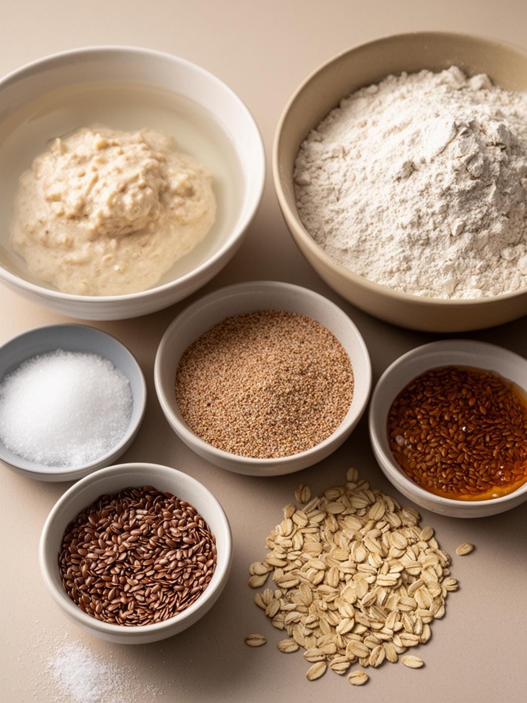 Soft Multigrain Sourdough Bread Recipe for Homemade Boules