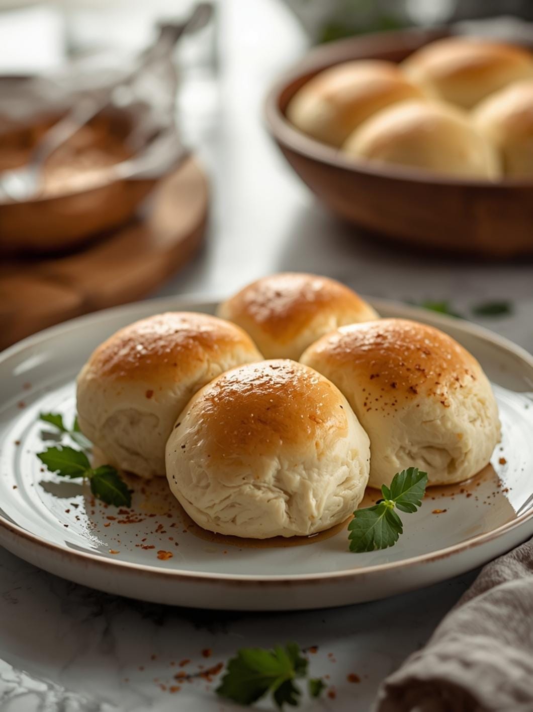 Soft Sourdough Cloverleaf Rolls: Fluffy Dinner Rolls for Any Meal