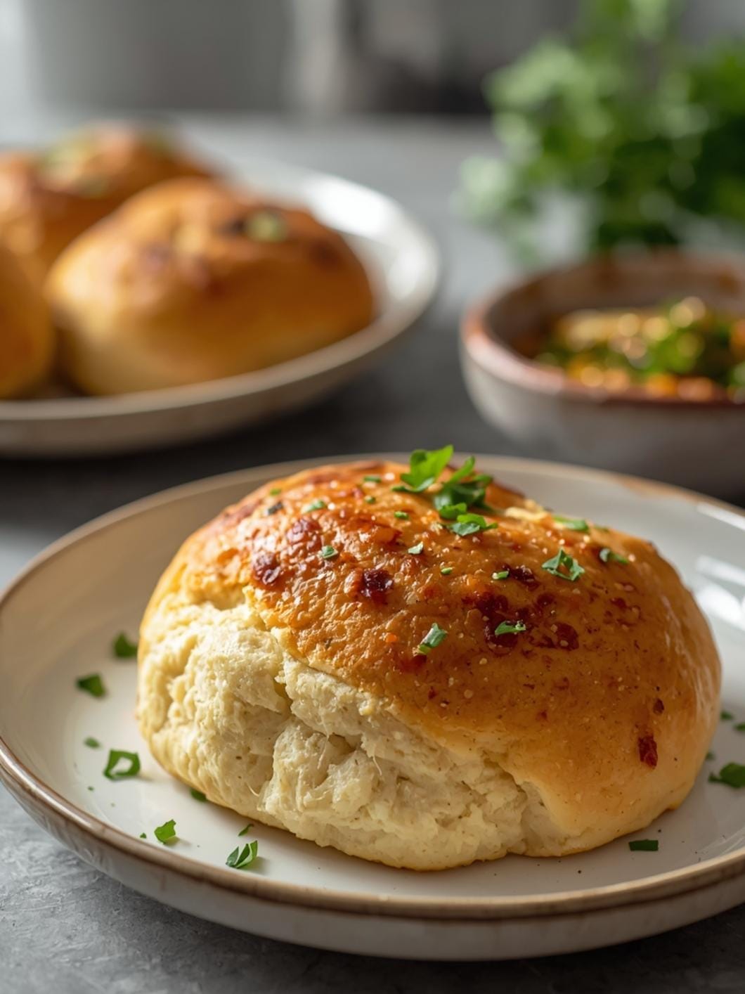 Soft Sourdough Potato Rolls for Dinner
