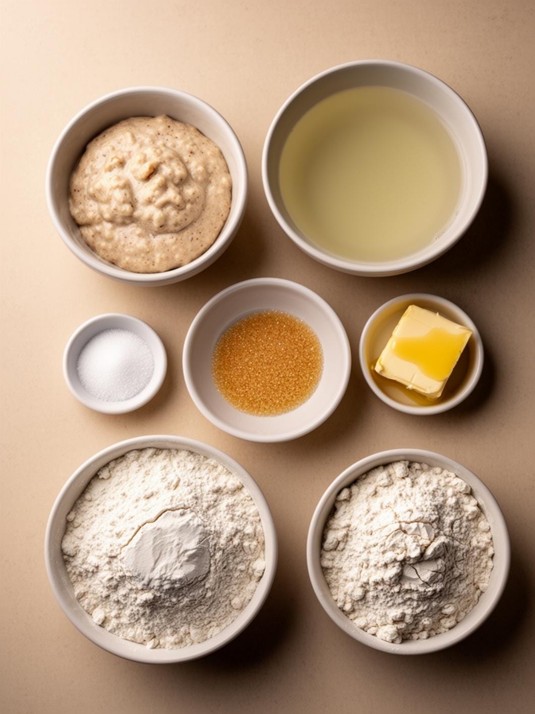 Soft Sourdough Pull-Apart Rolls (No Knead)