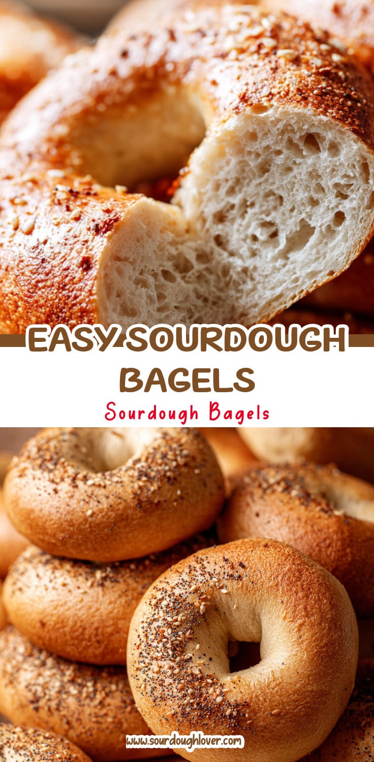 Easy Sourdough Bagels: No Yeast, Overnight Discard Recipe