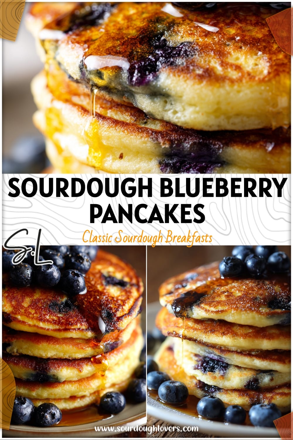 Sourdough Blueberry Cornmeal Pancakes for a Delicious Breakfast