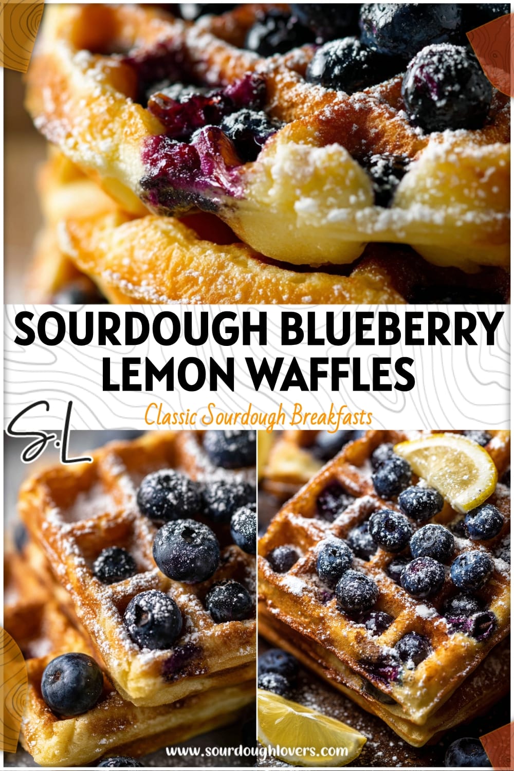 Sourdough Blueberry Lemon Waffles: Yummy Pastry Recipe