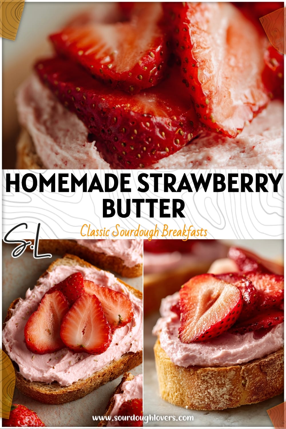 Homemade Strawberry Butter for Sourdough Toast