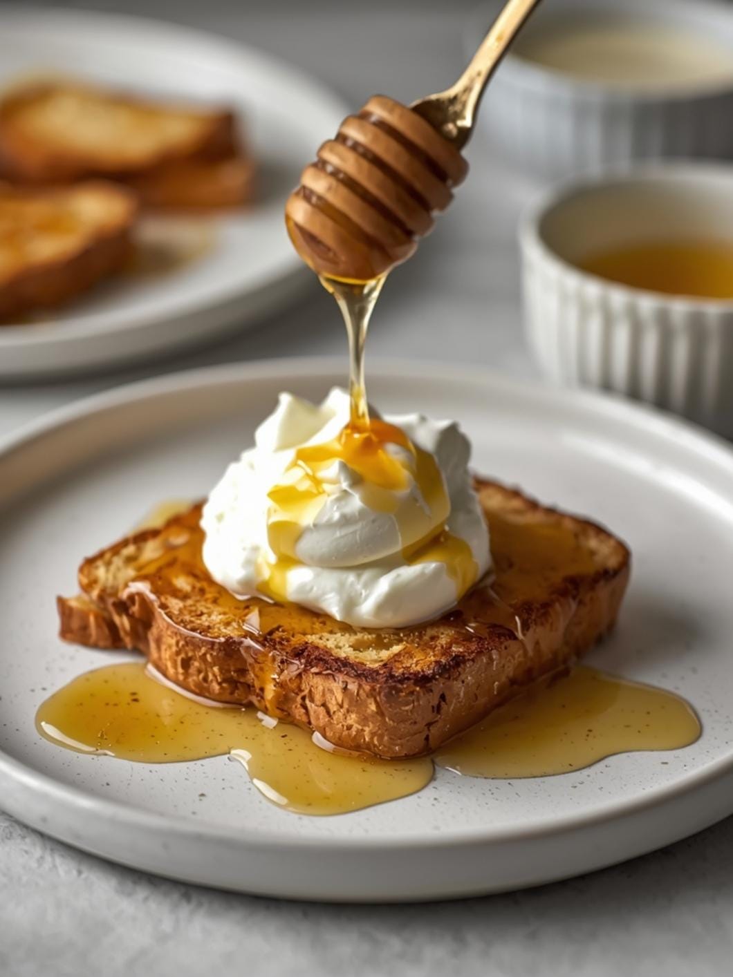 Sourdough Breakfast Toast with Whipped Honey: Perfect Breakfast Idea