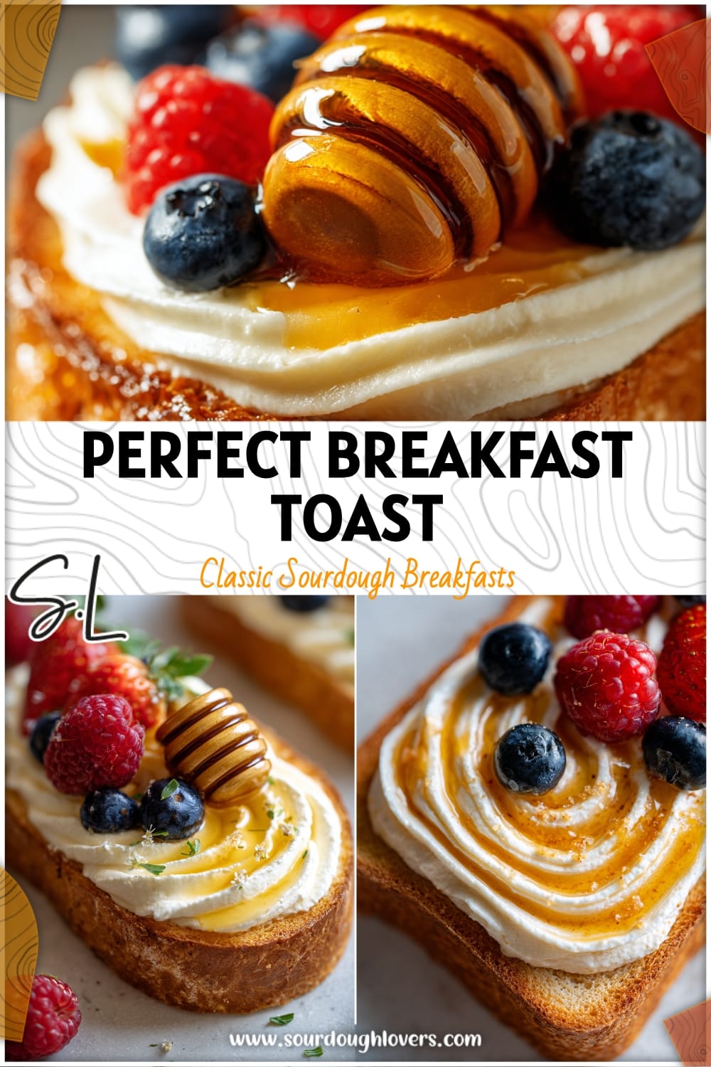 Sourdough Breakfast Toast with Whipped Honey: Perfect Breakfast Idea