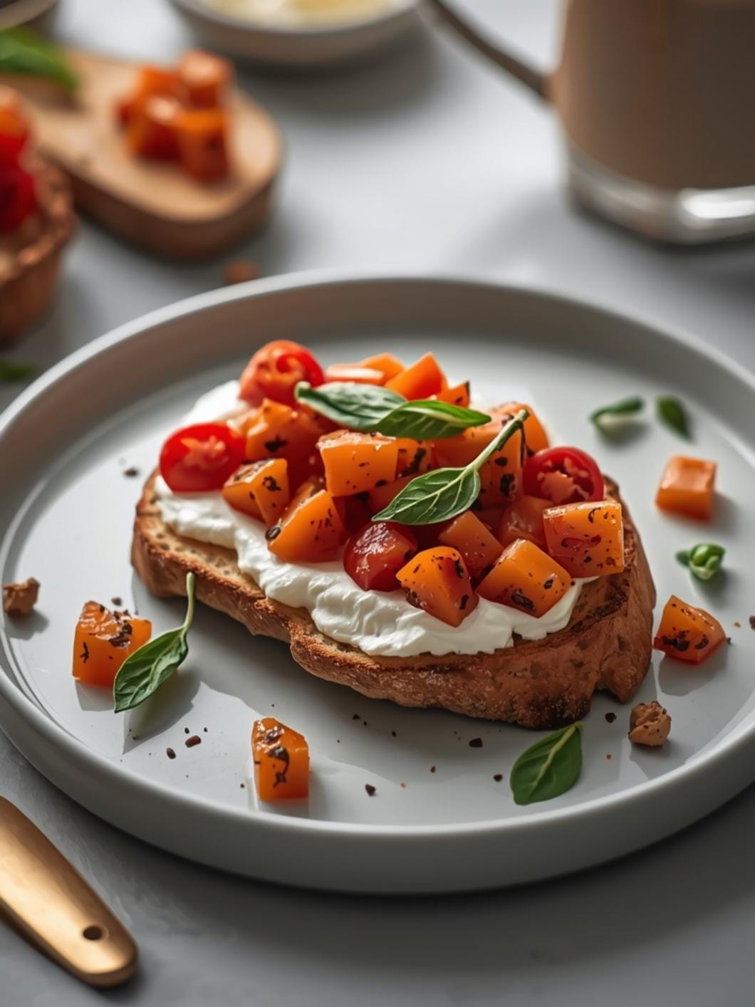 Sourdough Breakfast Toast with Whipped Ricotta 15 Sourdough Breakfast Toast with Whipped Ricotta