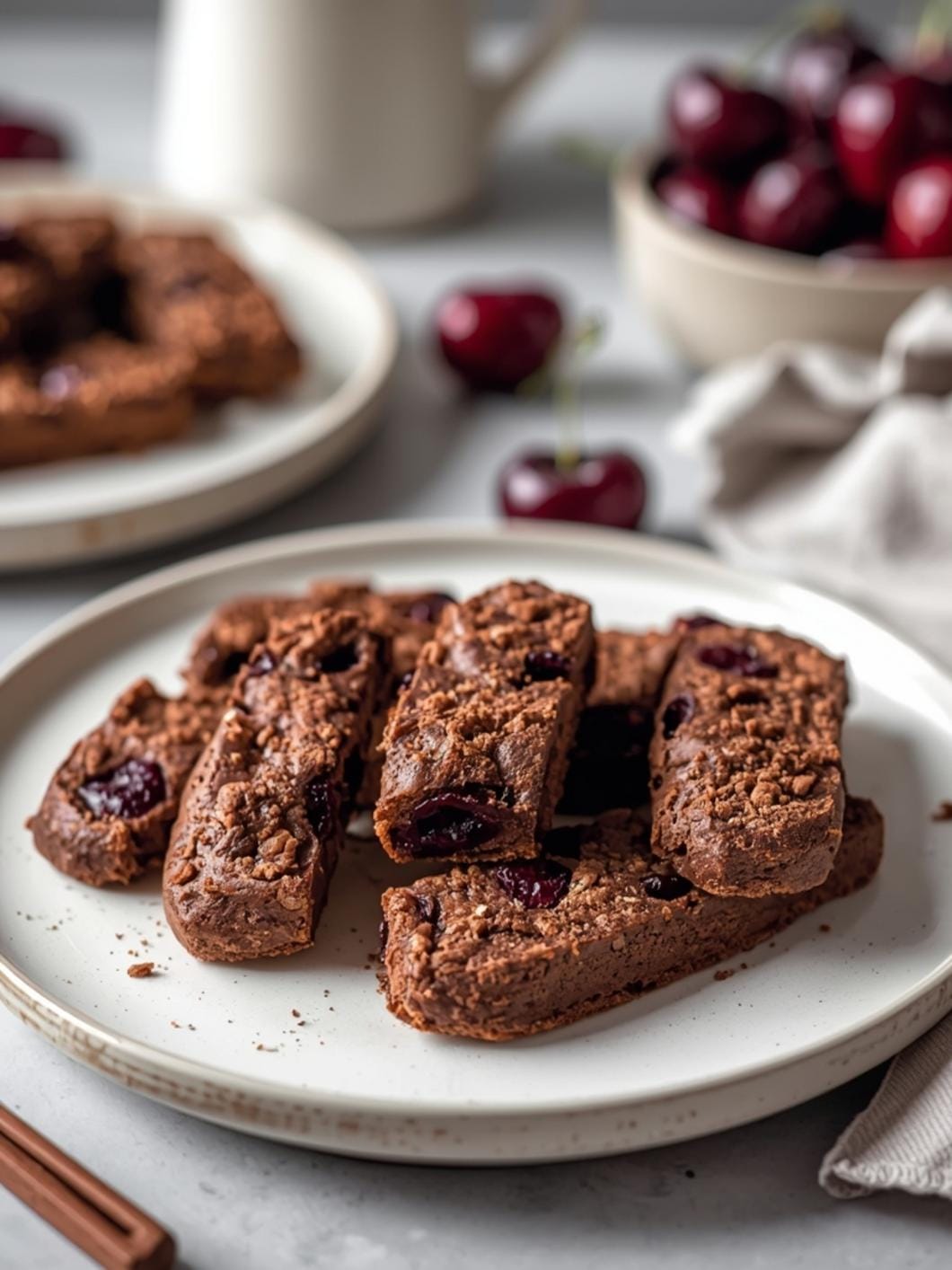 Sourdough Cherry Chocolate Biscotti (Perfect for Gifting)
