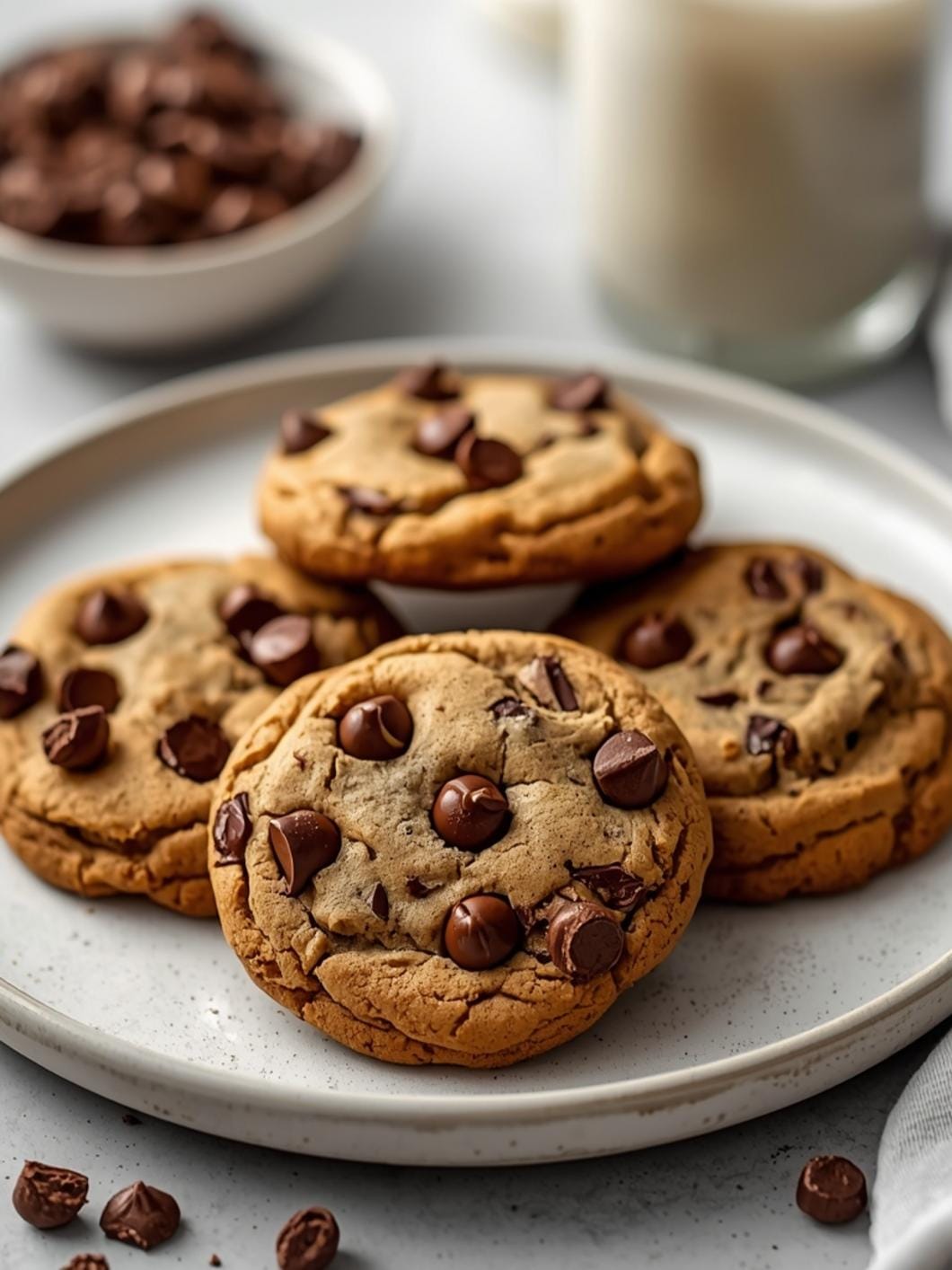 Sourdough Chocolate Chip Cookies (Soft & Chewy Outcome)