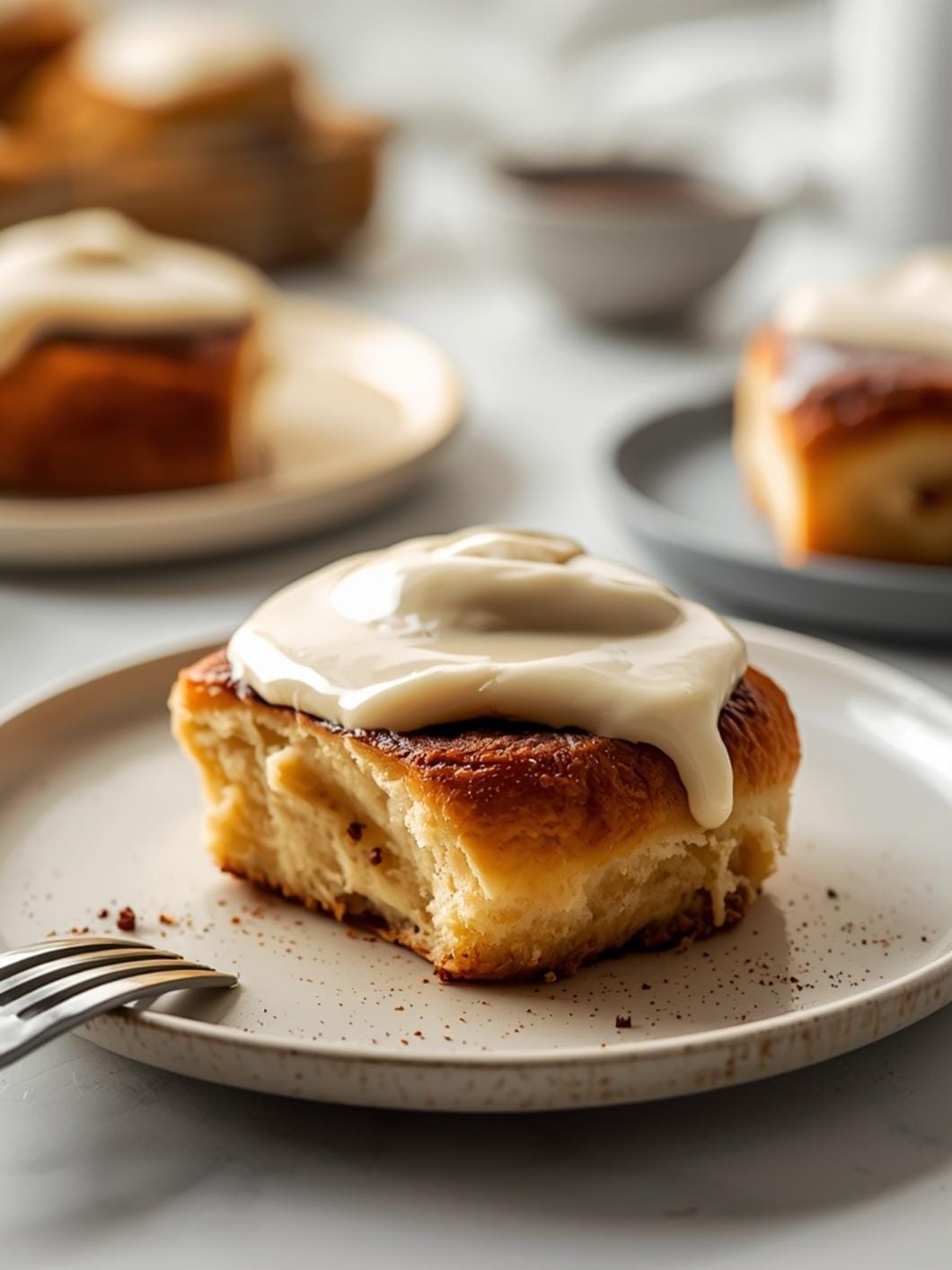 Sourdough Cinnamon Rolls with Cream Cheese Frosting