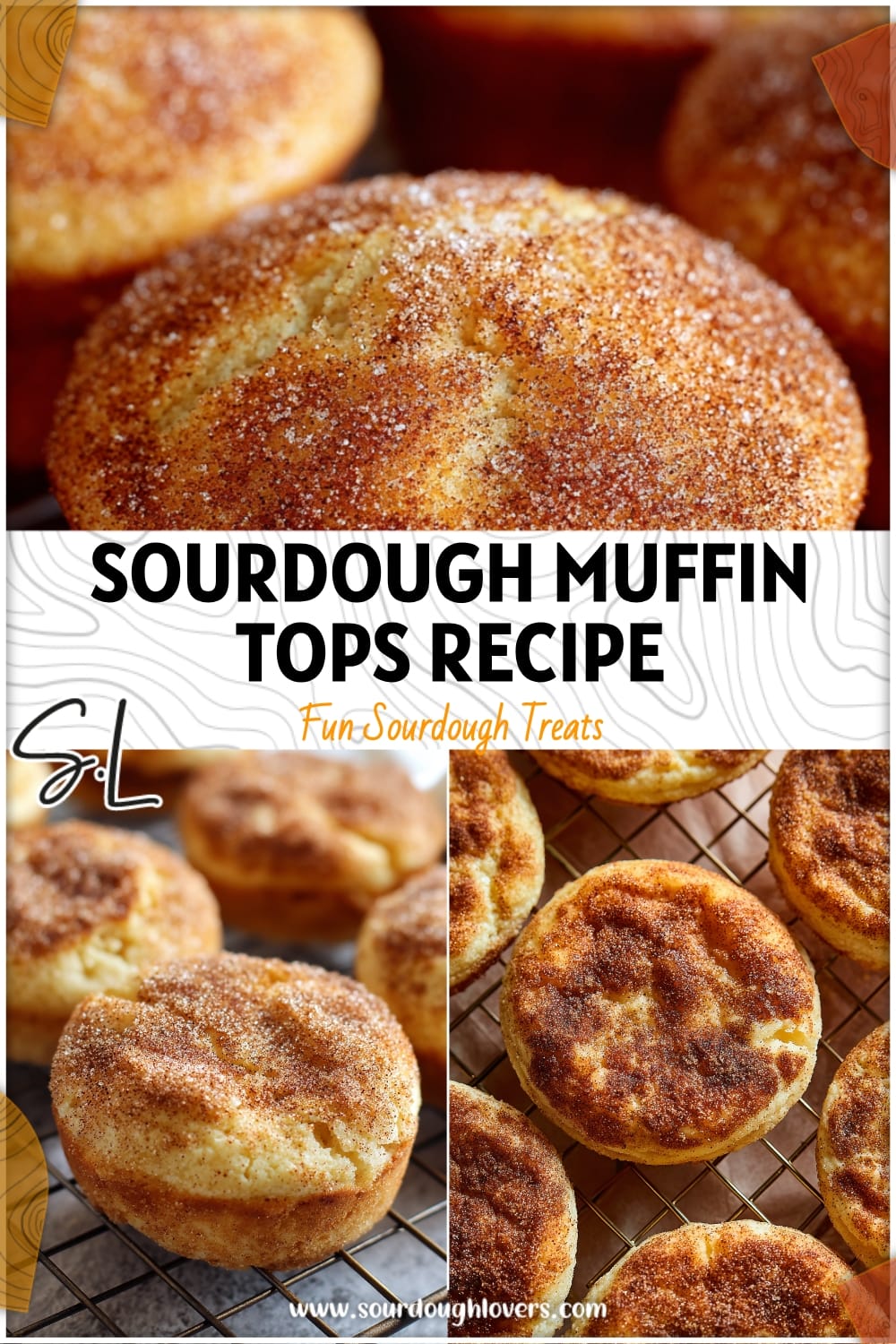 Sourdough Cinnamon Sugar Muffin Tops: Easy Discard Recipe