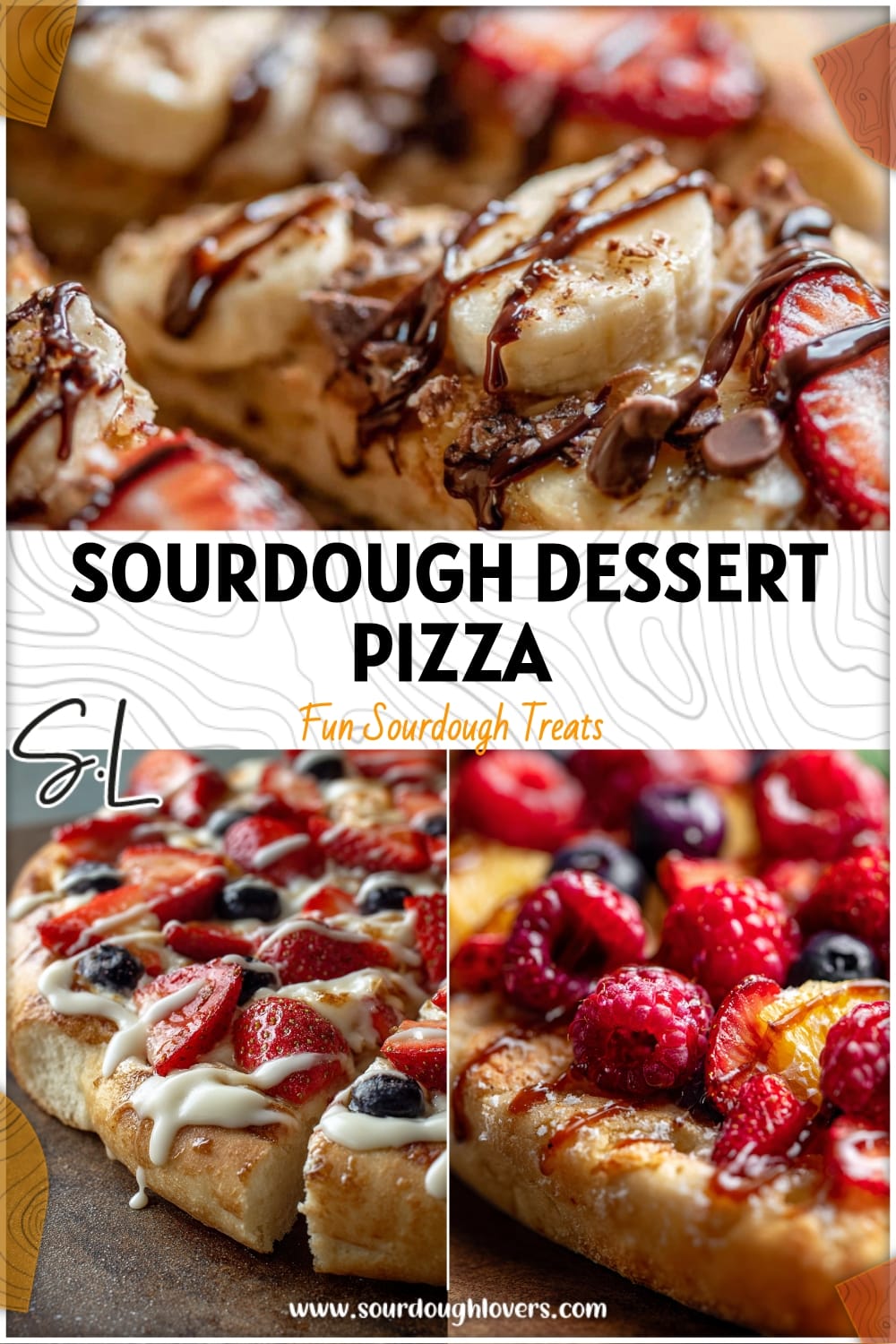 Sourdough Dessert Pizza for a Sweet Treat