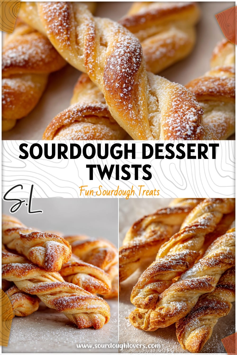 Sourdough Dessert Twists That Taste Like Apple Fritters