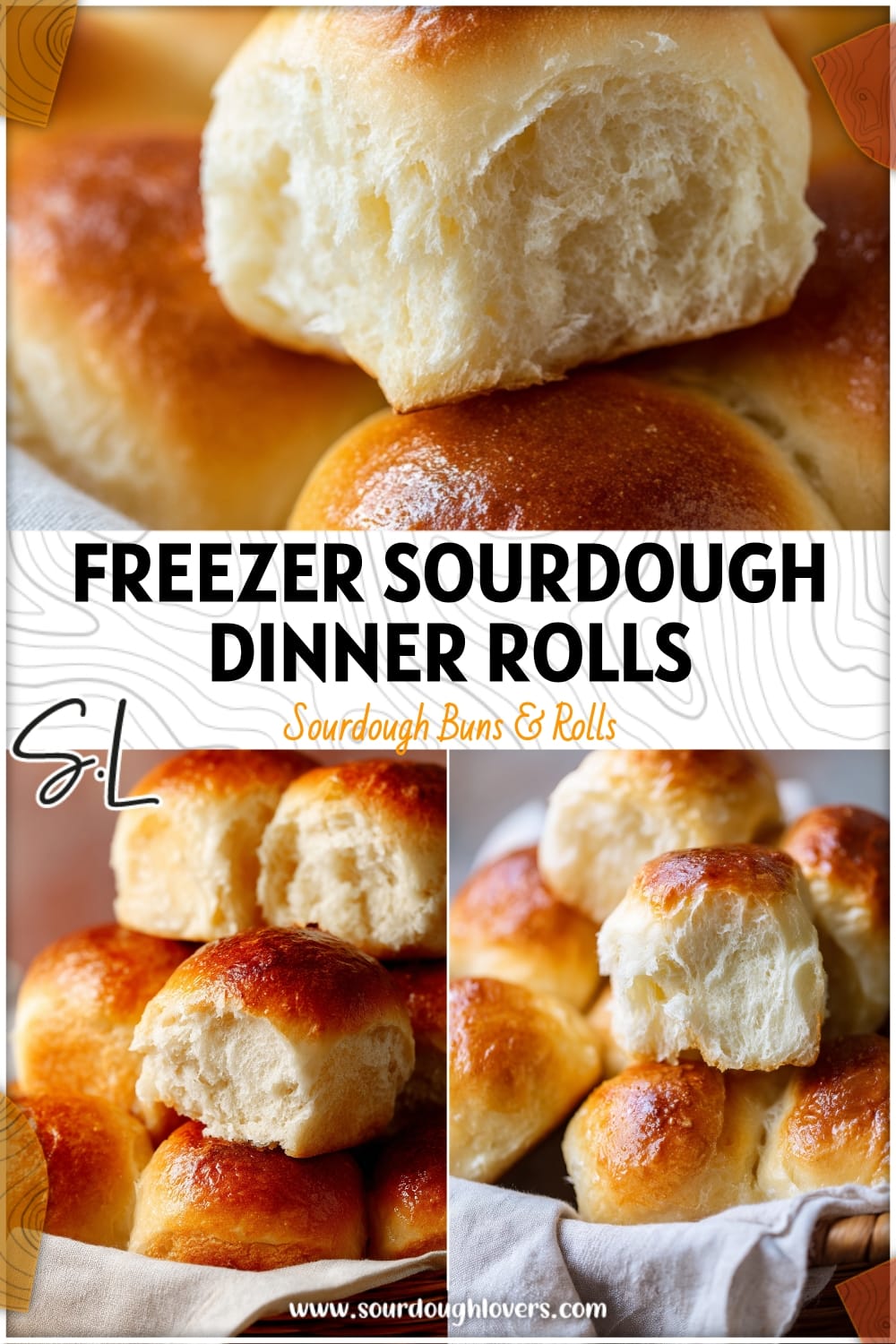 Freezer Sourdough Dinner Rolls That Reheat Well