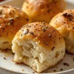 Sourdough Dinner Rolls with Garlic Butter Topping (Thanksgiving) 12 =