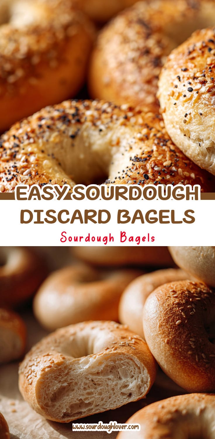 Easy Sourdough Discard Bagels (No Yeast Needed!)