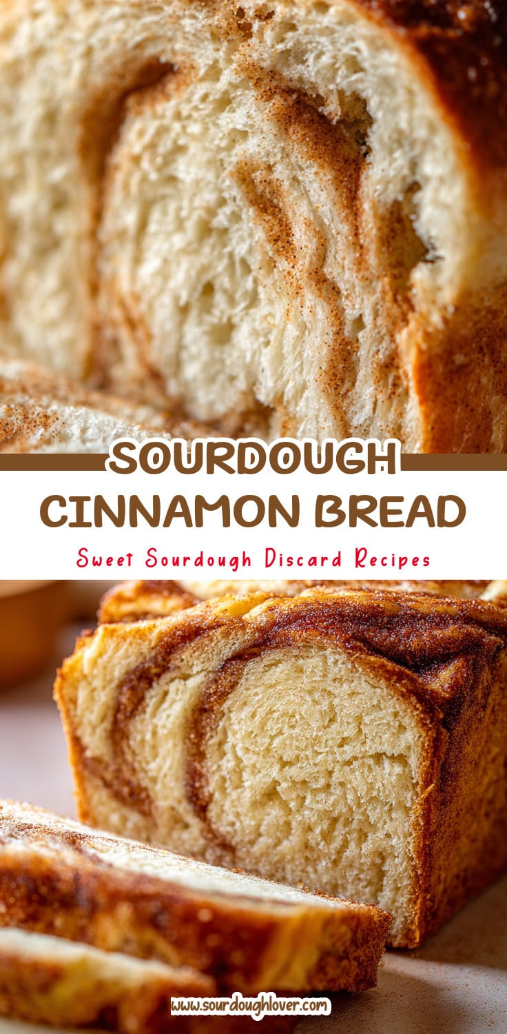 Easy Sourdough Discard Cinnamon Sugar Bread Recipe
