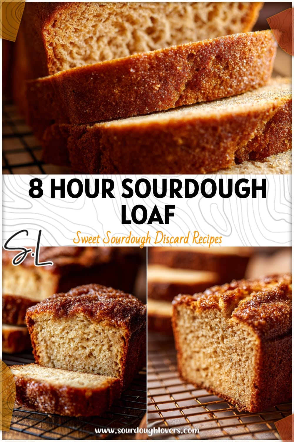 Sourdough Discard Brown Sugar Snack Loaf That's Ready in 8 Hours