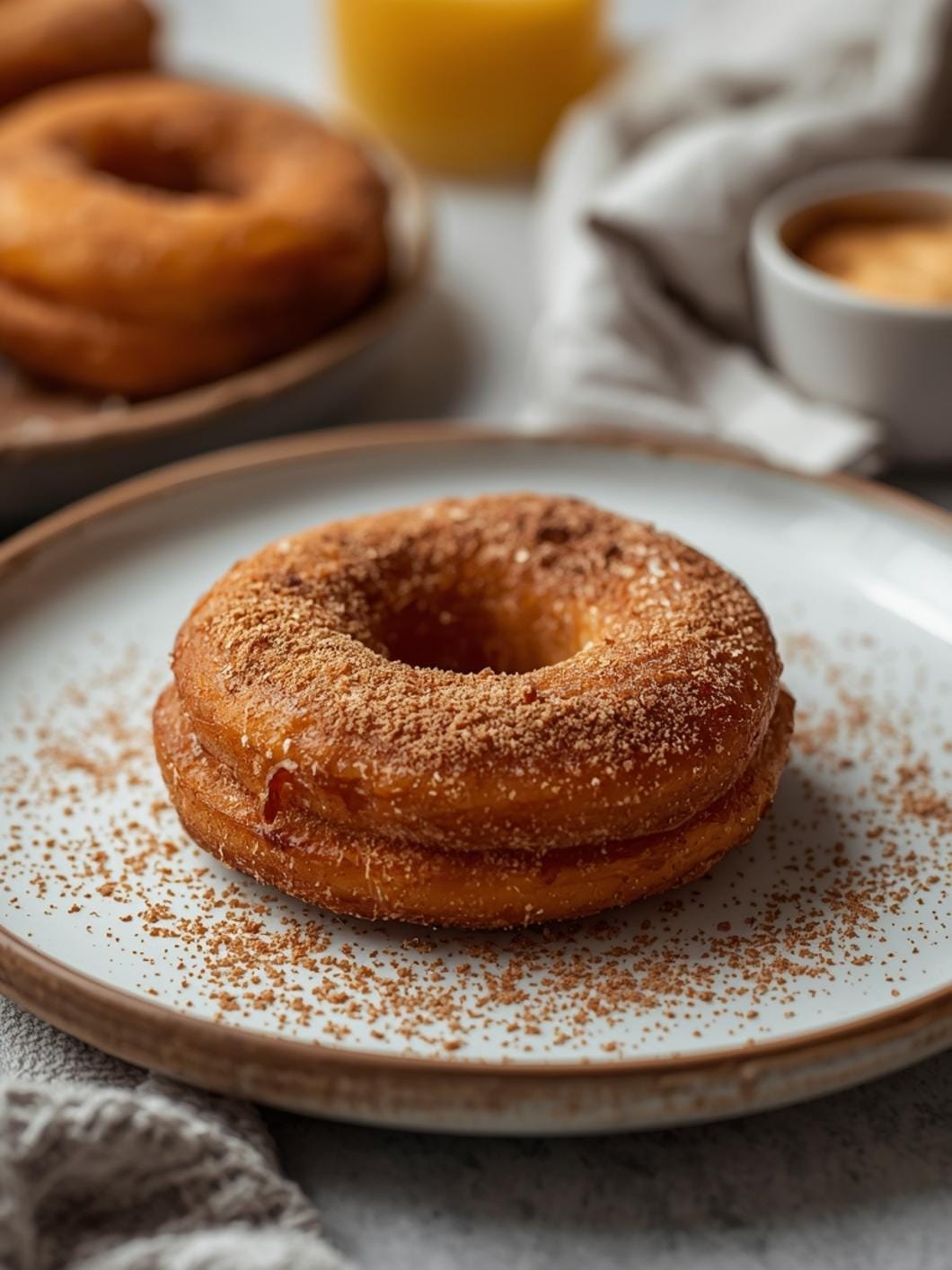 Sourdough Discard Cinnamon Sugar Donuts: Easy Breakfast Treat