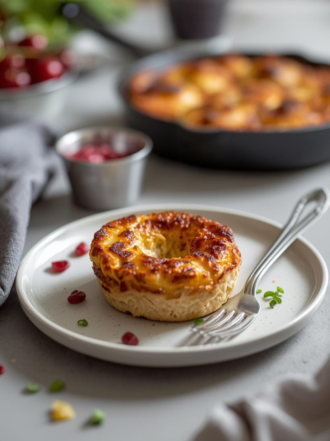Sourdough Discard English Muffin Bread for Easy Mornings
