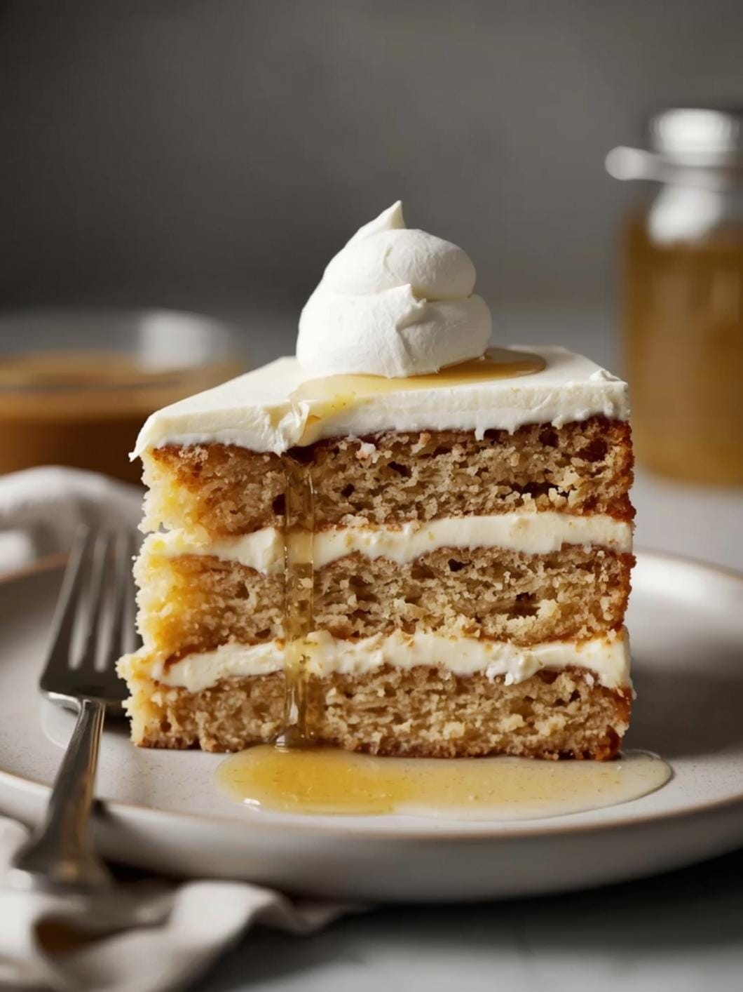 Sourdough Discard Honey Vanilla Cake (Not Too Sweet) 15 Sourdough Discard Honey Vanilla Cake (Not Too Sweet)