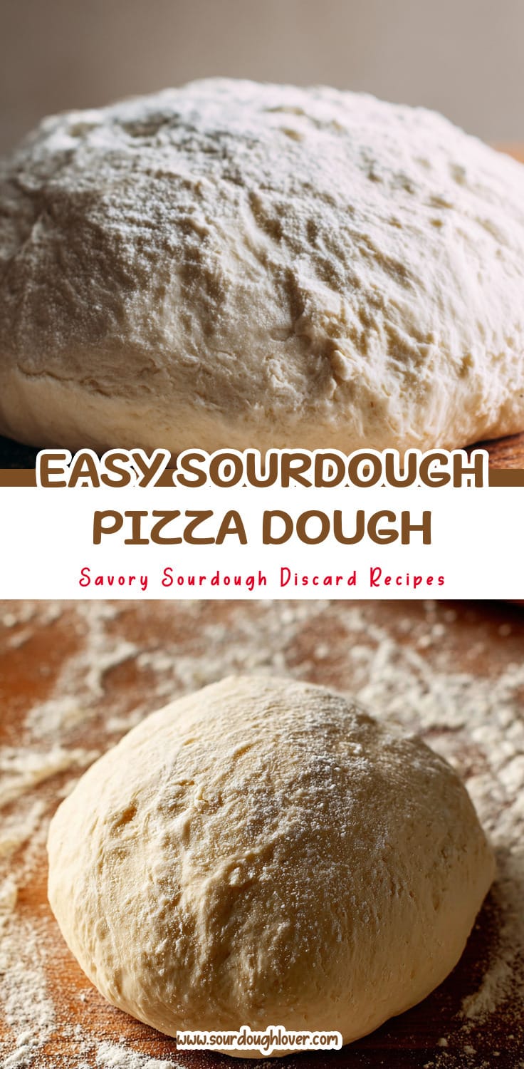Homemade Sourdough Pizza Dough That's Easy to Make