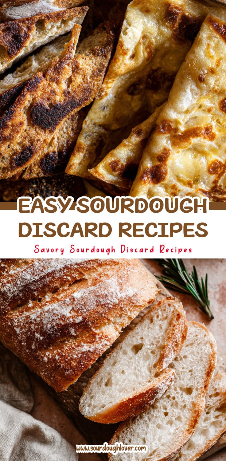 Easy Sourdough Discard Recipes for Quick Meals & Snacks