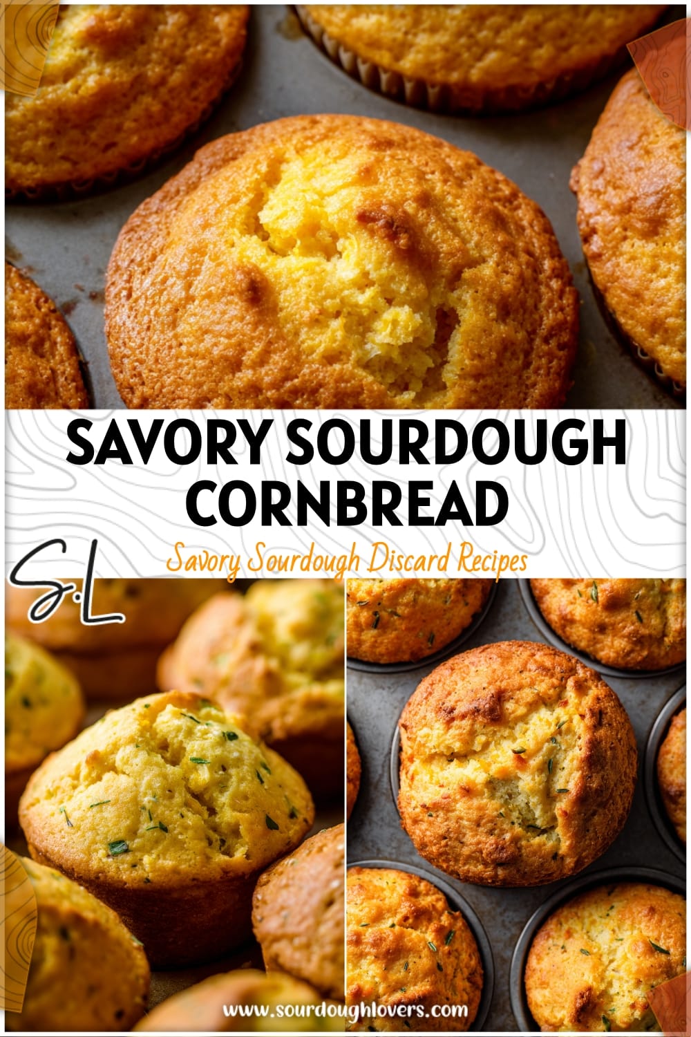 Sourdough Discard Cornbread Muffins That Are Savory & Delicious