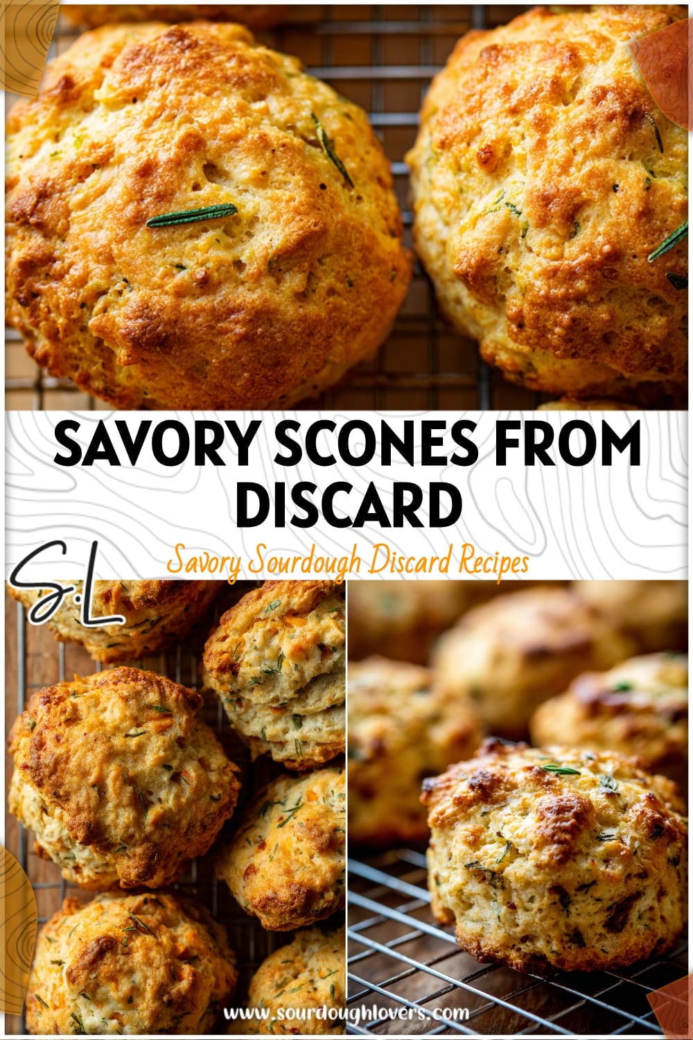 Sourdough Discard Savory Scones (Easy & Flavorful)