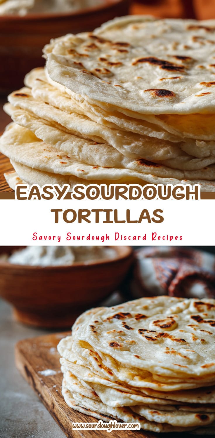 Easy Sourdough Discard Tortillas Recipe