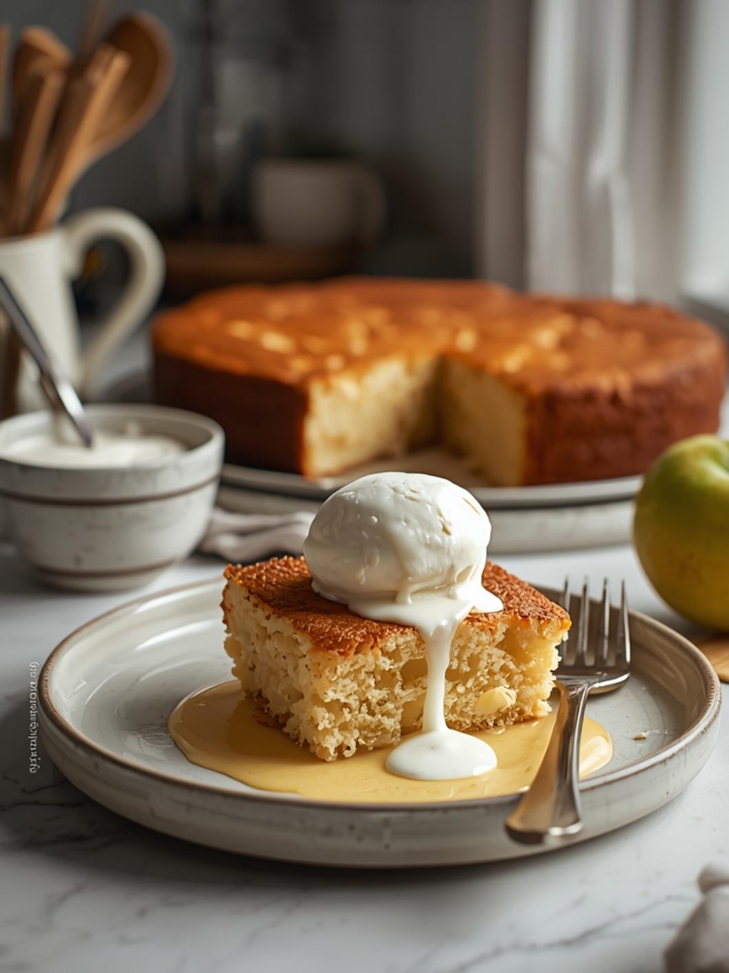 Sourdough Discard Vanilla Yogurt Cake That's Perfectly Moist