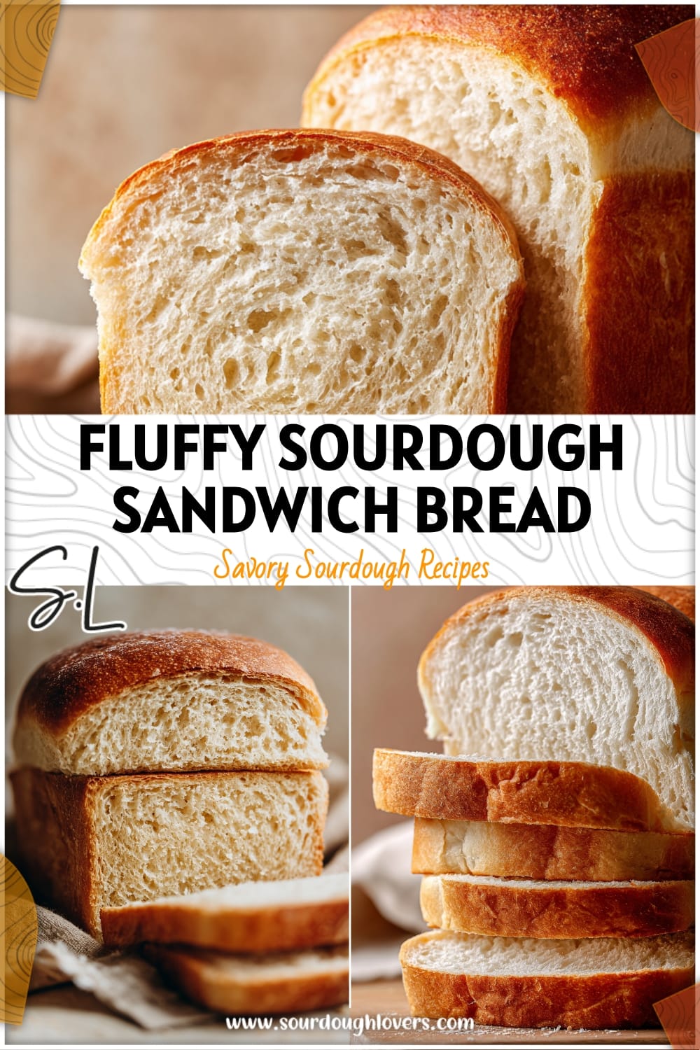 Fluffy Sourdough Sandwich Bread for Everyday Meals