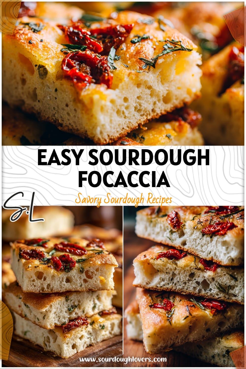 Easy Sourdough Focaccia Bread Recipe (Same Day)
