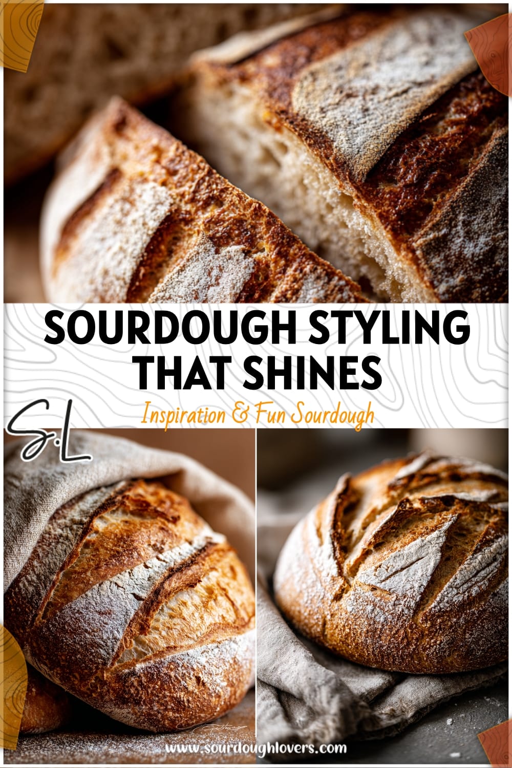 Sourdough Loaf Styling for Pinterest Photos That Get Noticed