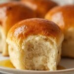 Sourdough Parker House Rolls That Are Soft & Fluffy 12 =