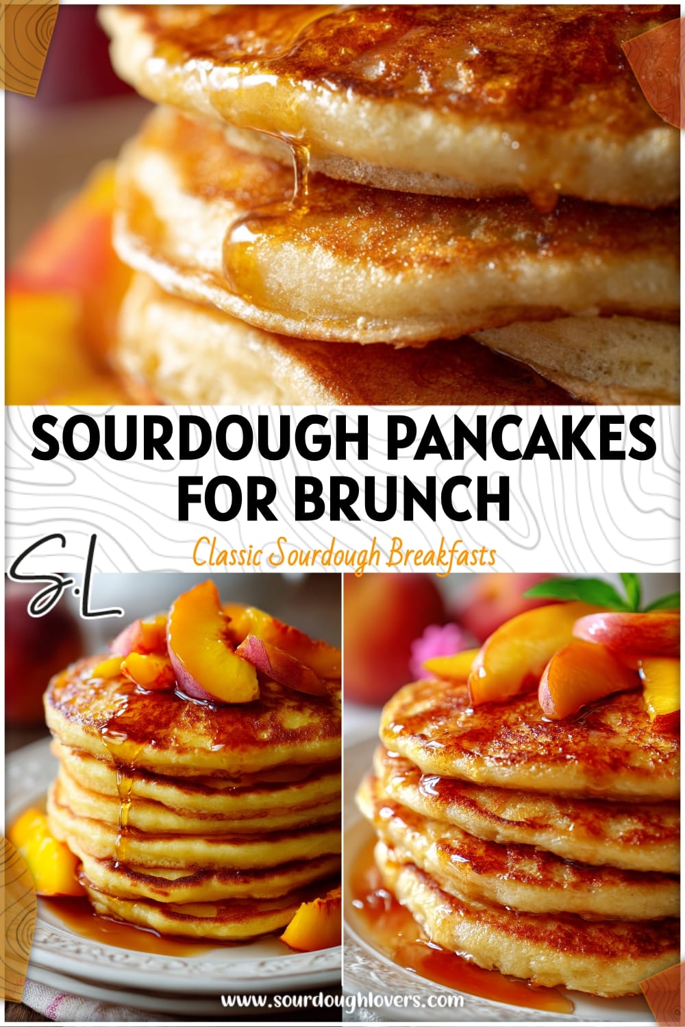 Sourdough Peach Pancakes for Outdoor Brunch Menus 14 Sourdough Peach Pancakes for Outdoor Brunch Menus