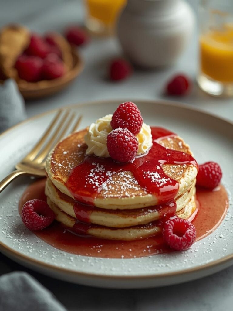 Sourdough Raspberry Pancakes That Feel Like Comfort Food