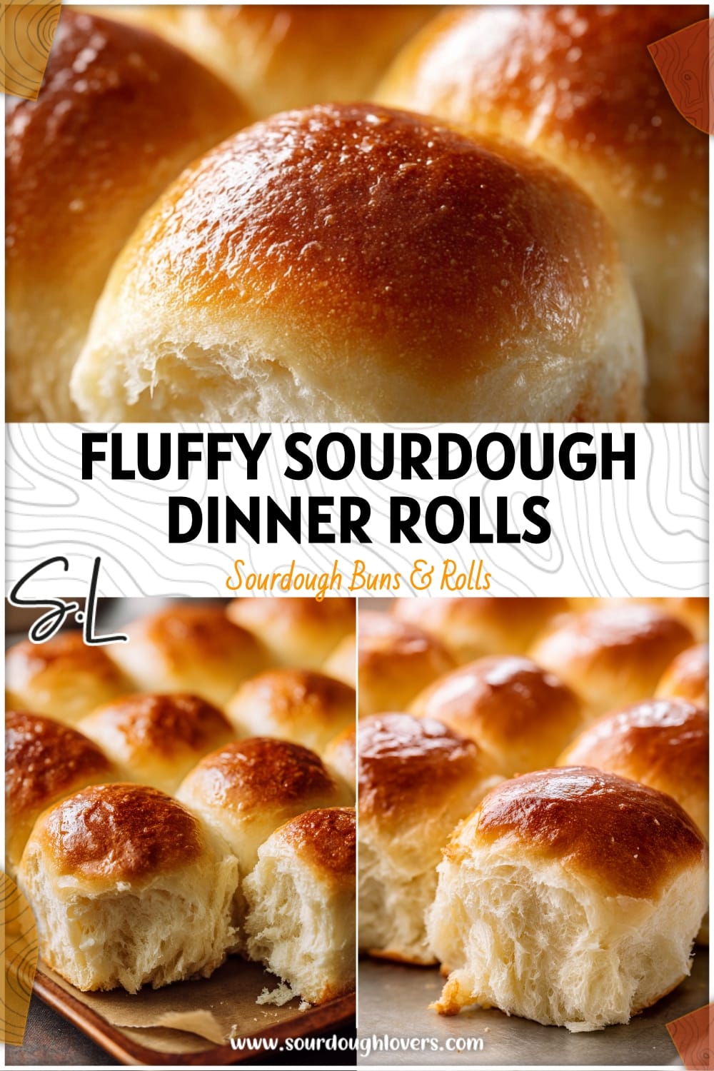 Fluffy Sourdough Dinner Rolls (Sweet Dough)