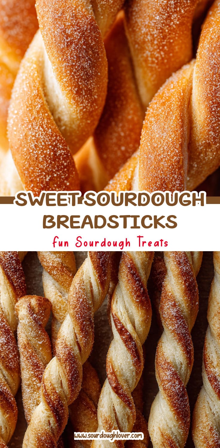 Easy Sourdough Breadsticks Recipe: Sweet Twisted Perfection