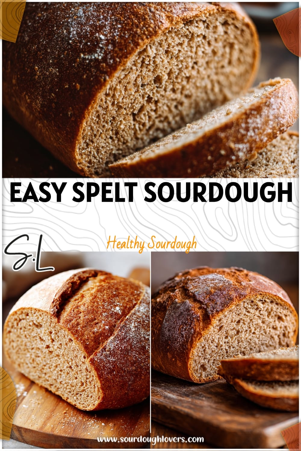 Easy Spelt Sourdough Bread Recipe for Homemade Wheat Bread