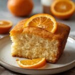 Sweet Sourdough Discard Orange Snack Cake 12 =