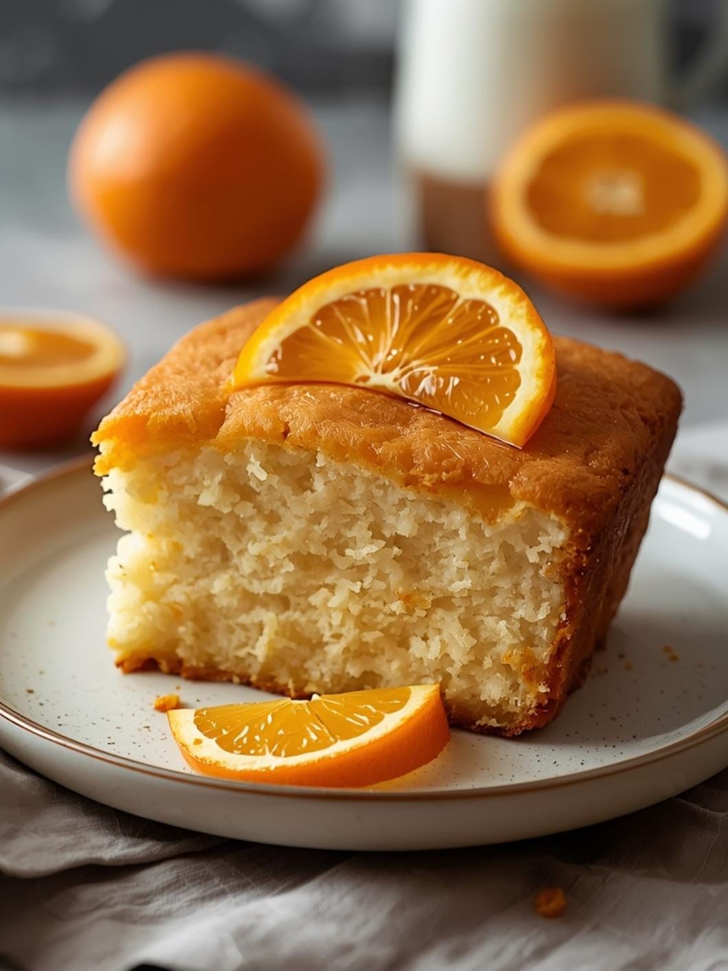 Sweet Sourdough Discard Orange Snack Cake 11 Sweet Sourdough Discard Orange Snack Cake