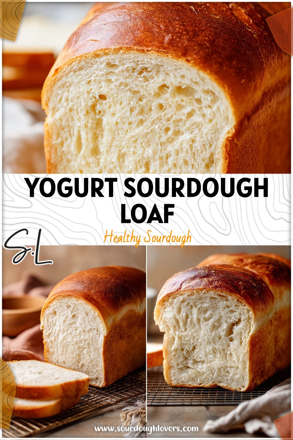 Yogurt Sourdough Sandwich Loaf for Easy Mornings